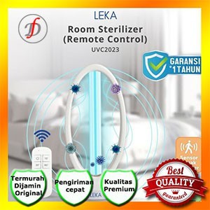 Lampu Sterilizer Disinfektan Ruangan Anti Virus LEKA UVC 2023 Remote Kontrol