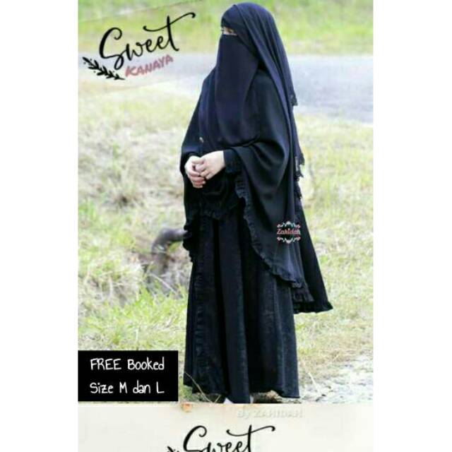 Gamis kanaya set cadar tali ori by zahidah
