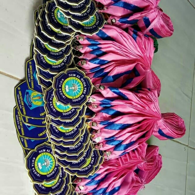 kalung wisuda satin Akrilik/kalung wisuda bunga
