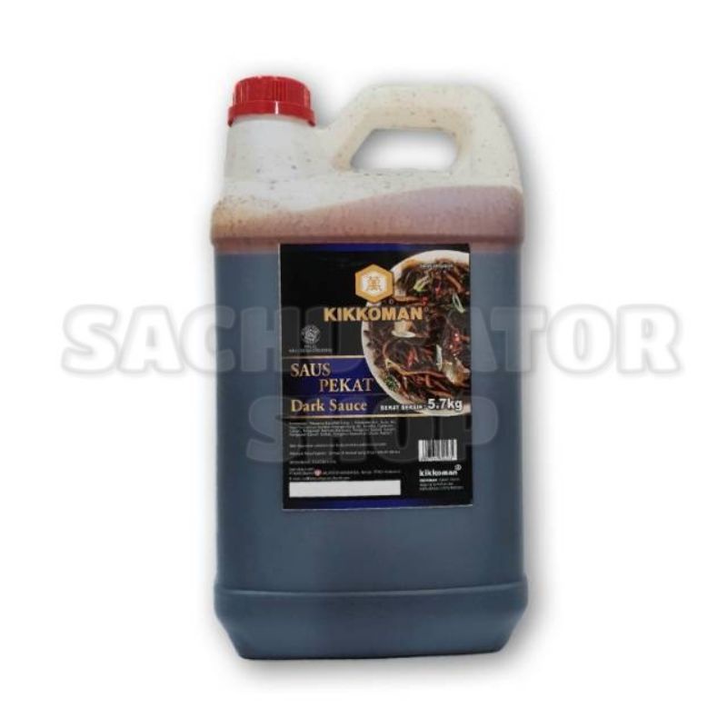

Saus Bumbu Kikkoman Kikkomen Kikoman Kikomen Saus Pekat Dark Sauce Jerigen 5,7 Kg