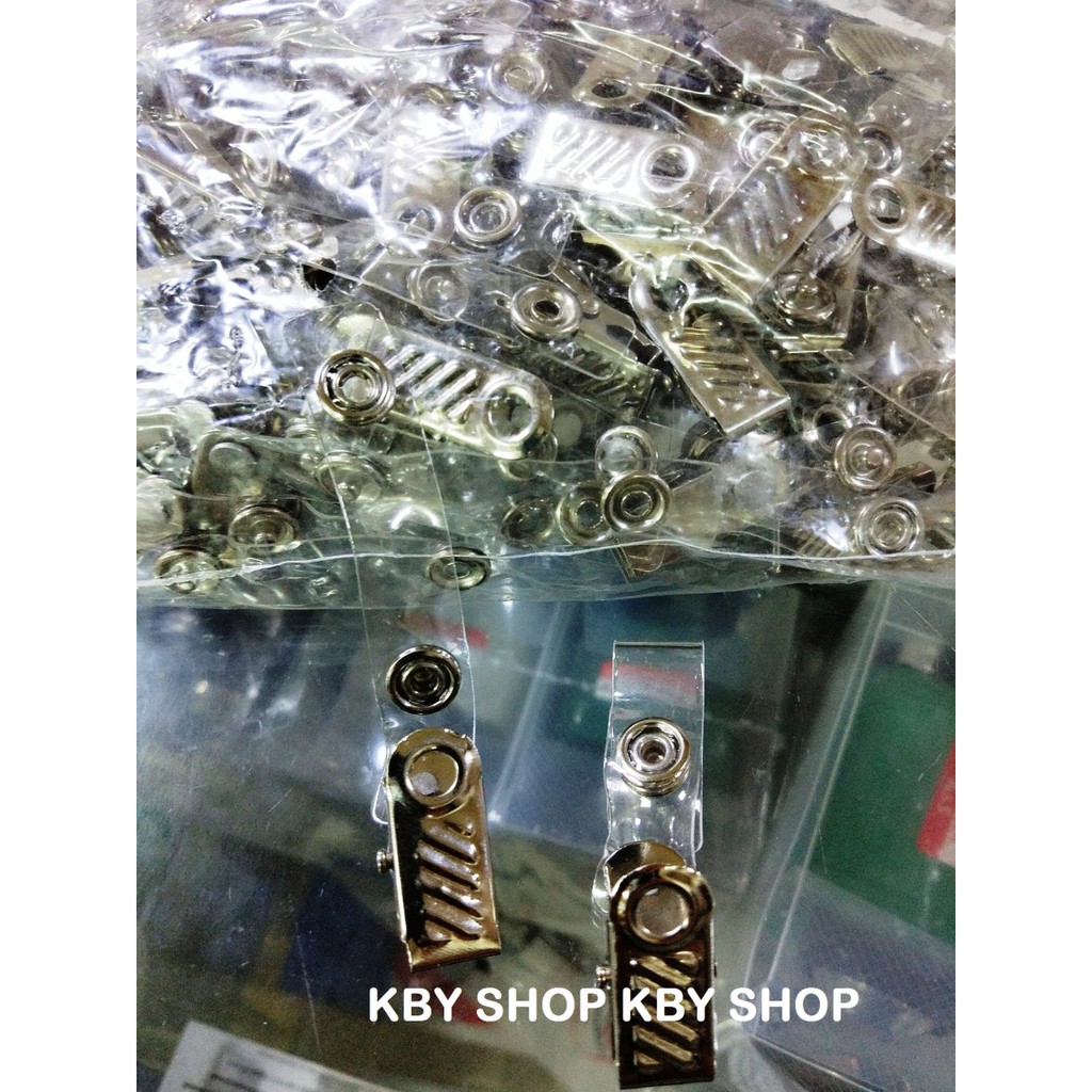 

Penjepit ID Card / Jepitan / Holder / Pengait / Kaitan Untuk Plastik