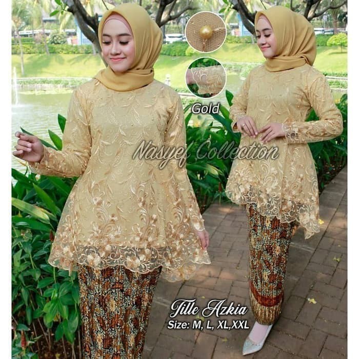 set kebaya tille azkia berkualitas