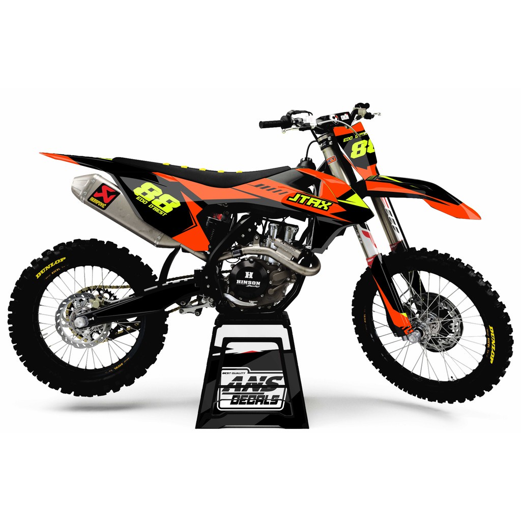 DECAL KTM 250 2015-2017/KTM SIXDAY/KTM 85/DESAIN COSTUME