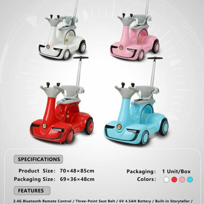 Mobil Aki Anak Dorongan Pacific Pt 6602 Pinta12_Ya