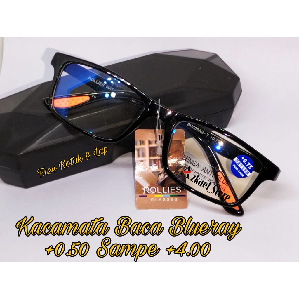 new COD Kacamata Baca Plus Pria Dan Wanita Anti Radiasi Blueray UV400 Super Fokus Kacamata Ajaib Aut