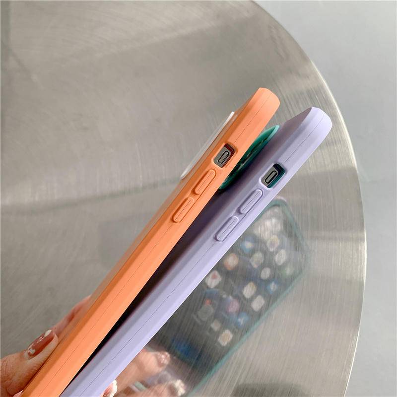 Case Pelindung Bahan Silikon Anti Jatuh Untuk Iphone 13 11 12 Pro Max 7 8 Plus X Xs Max Xr Se 2020