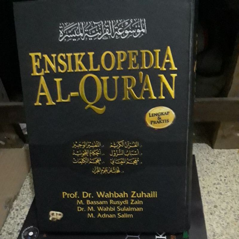 

buku Ensiklopedia Alquran lengkap dan praktis profesor Dr Wahbah Zuhaili original