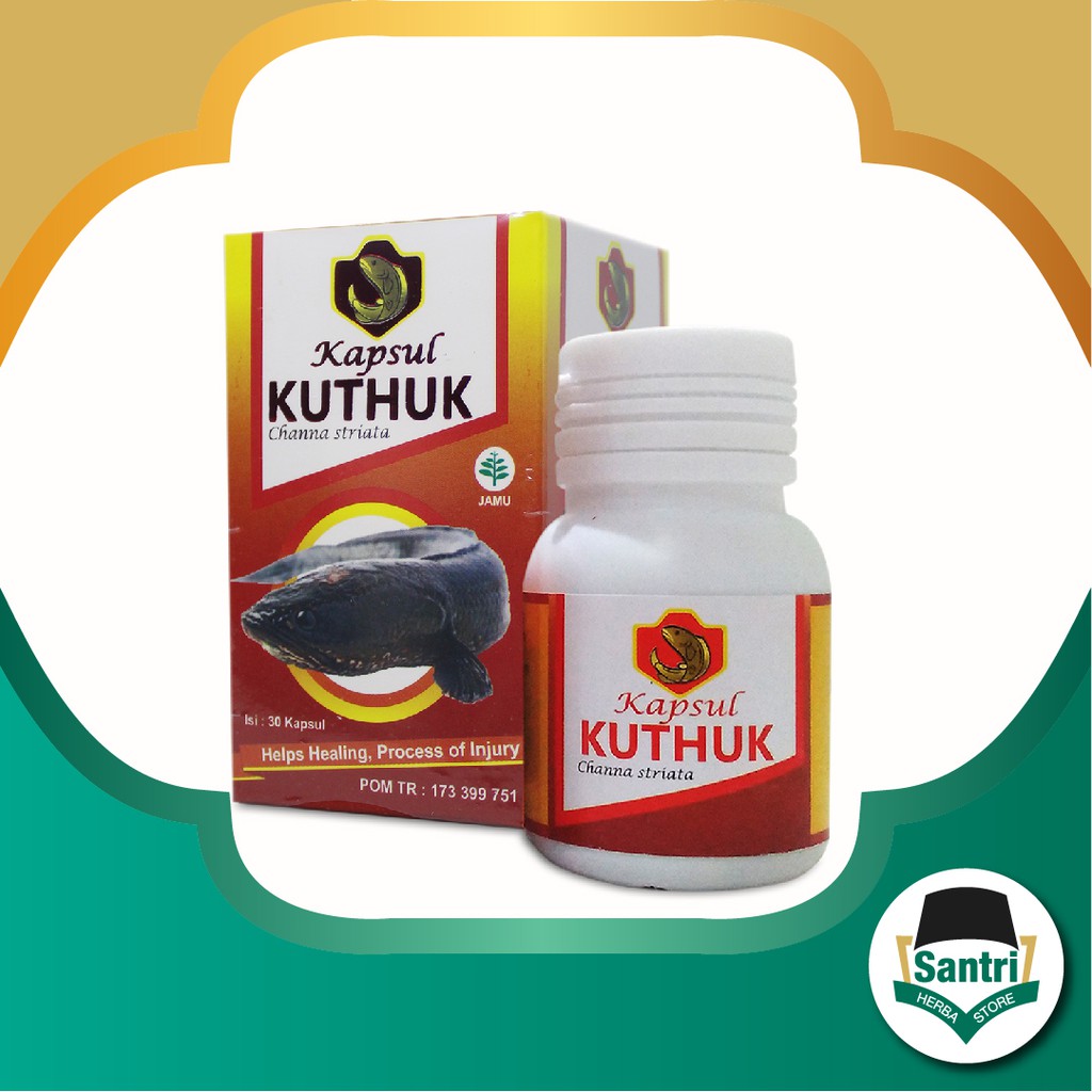 KAPSUL KUTHUK 30kps Suplemen Kesehatan Kapsul Kutuk Asli Chana Kutuk Premium 100% ORI BPOM HALAL