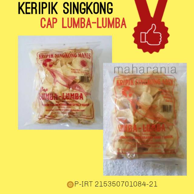 

Keripik Singkong Cap Lumba-lumba Malang manis dan asin 200 gram