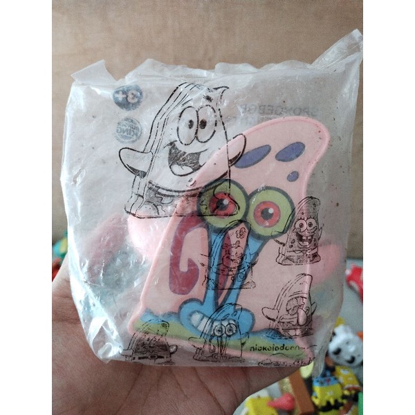 Action figure Spongebob McDonald Spongebob Happy Meal Patrick MCD Murah Meriah-25. New Gerry