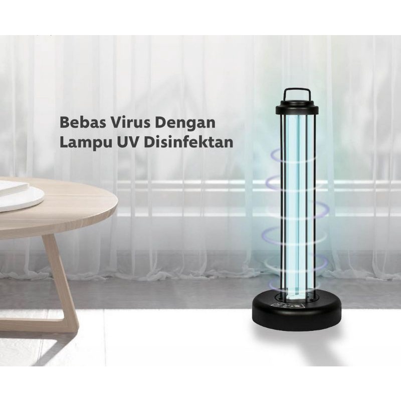 LAMPU KESEHATAN DISINFEKTAN UV 36W / LAMPU UV PEMBUNUH VIRUS / STANDING LAMP UV