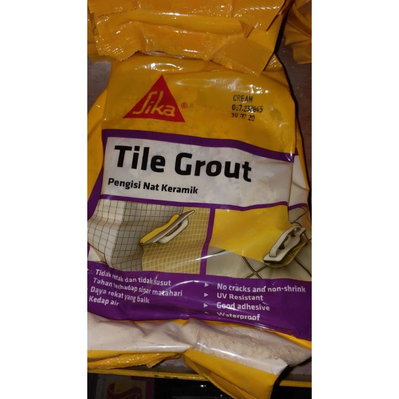 SIKA Tile Grout Cream ( Pengisi Nat Keramik / Granit )