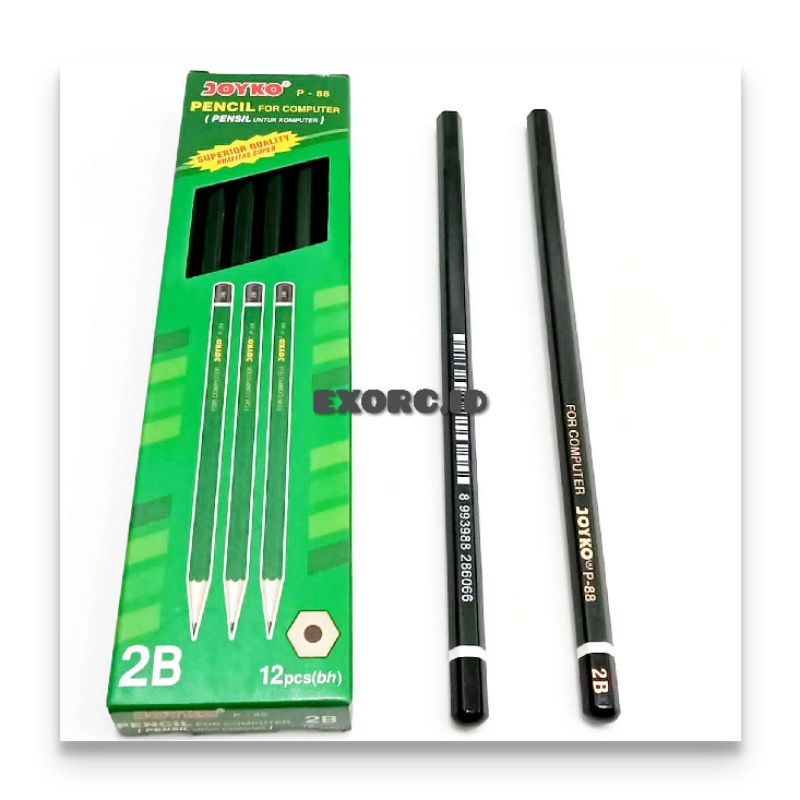 

Pensil / Pensil 2B / Pensil Tulis / Pensil kertas / pencil joyko hijau