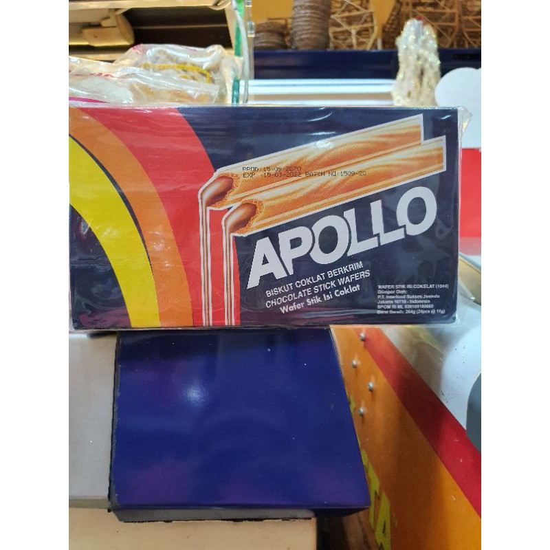 

APOLLO Biskuit Coklat Berkrim 264gr