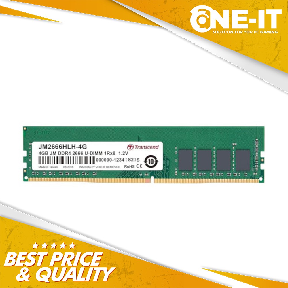 Ram Transcend JM2666HLH-4G 2666 Jetram [4GB/ DDR4]