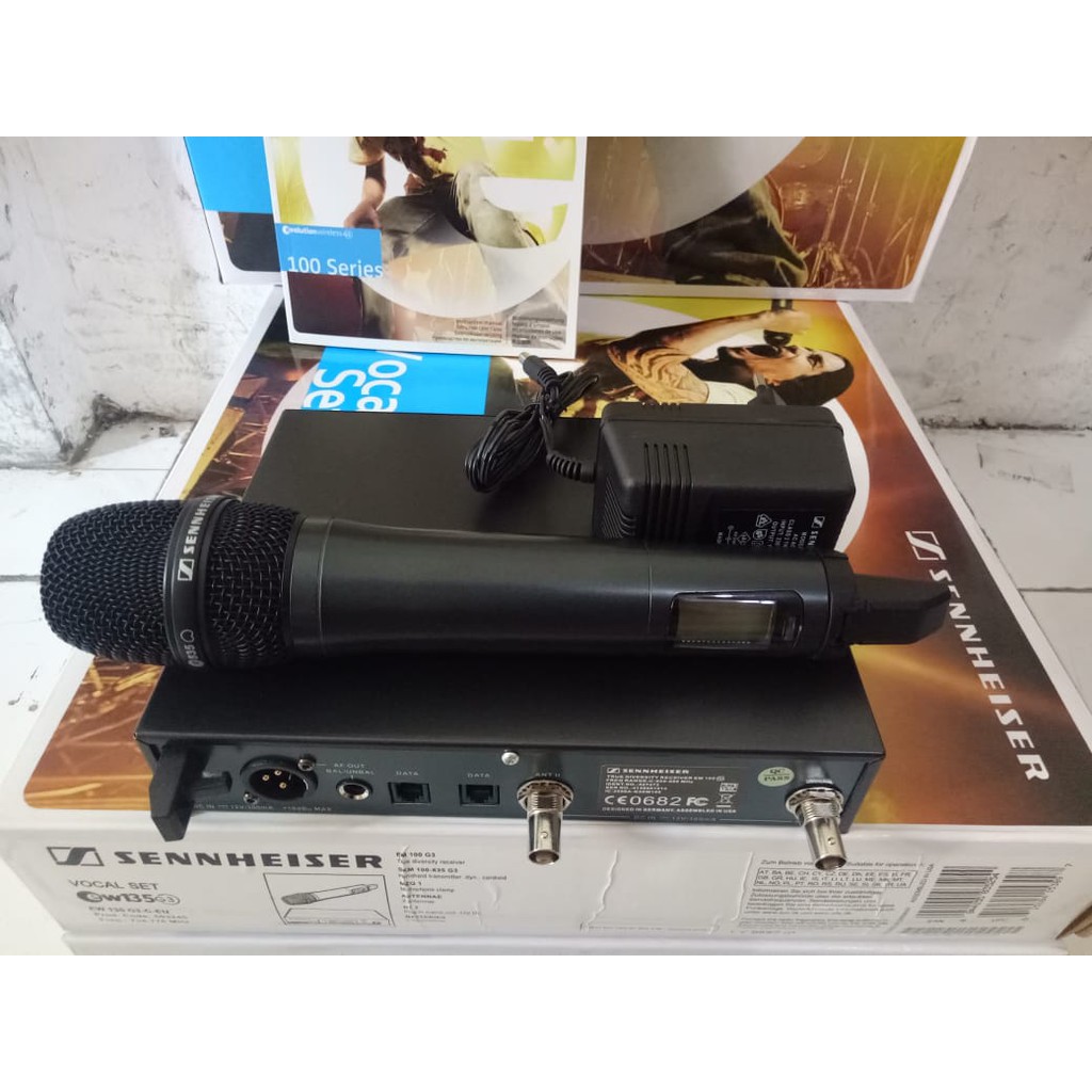 MIKROFON Mic Wireless Sennheiser EW 135 G3 ATAU EW135G3 ATAU EW100 G3 ISI 1 MIC PEGANG