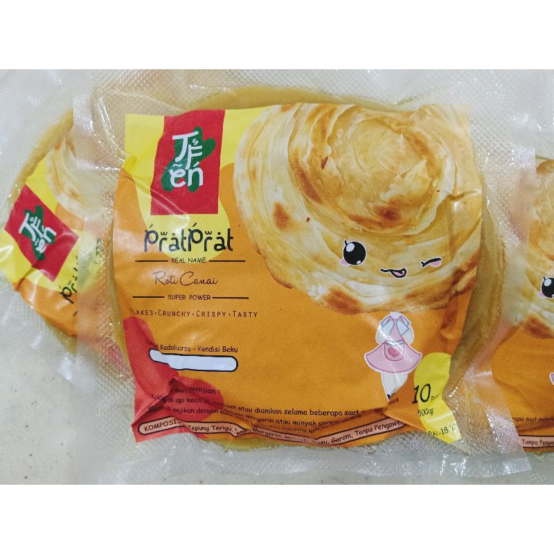 

Roti Canai/Prata THIN/TIPIS - CRUNCHY isi 10 pc