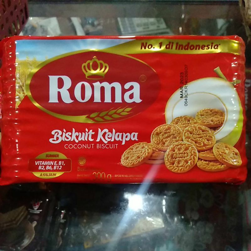 roma biskuit kelapa