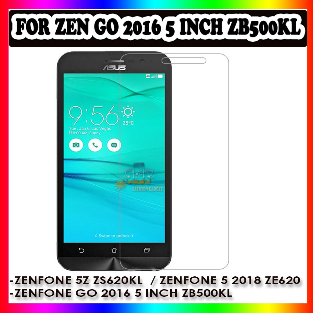 TEMPERED GLASS ASUS ZENFONE 5Z ZENFONE ZS620KL / ZENFONE 5 LITE  ZC600KL ANTI GORES KACA TEMPER GLASS