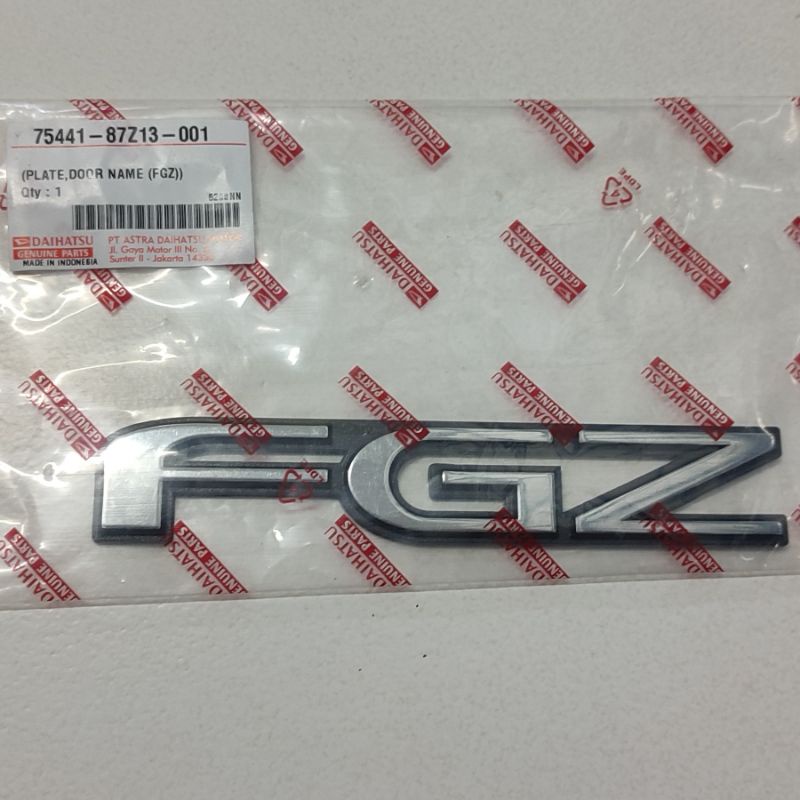 Emblem logo FGZ taruna original