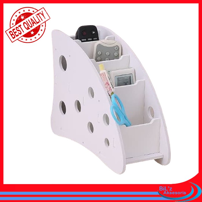 79HJ Dekorasi Ruangan Tempat Remote Tempat Hp Rak Storage Rak Accesories Desktop Hiasan