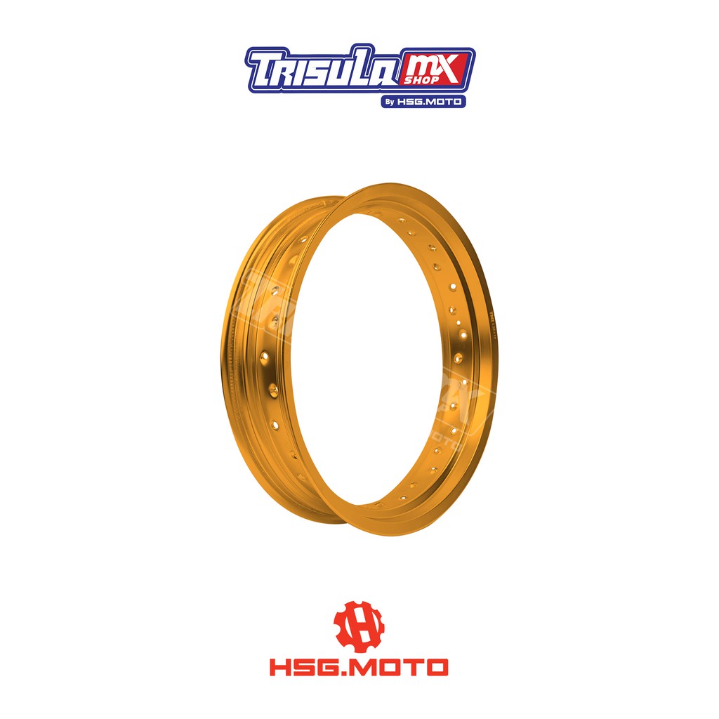 VELG SUPERMOTO TMX ALUM MT RIM 3.50x17 36H - GOLD