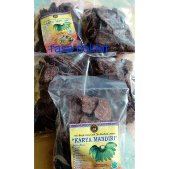 

Keripik pisang coklat