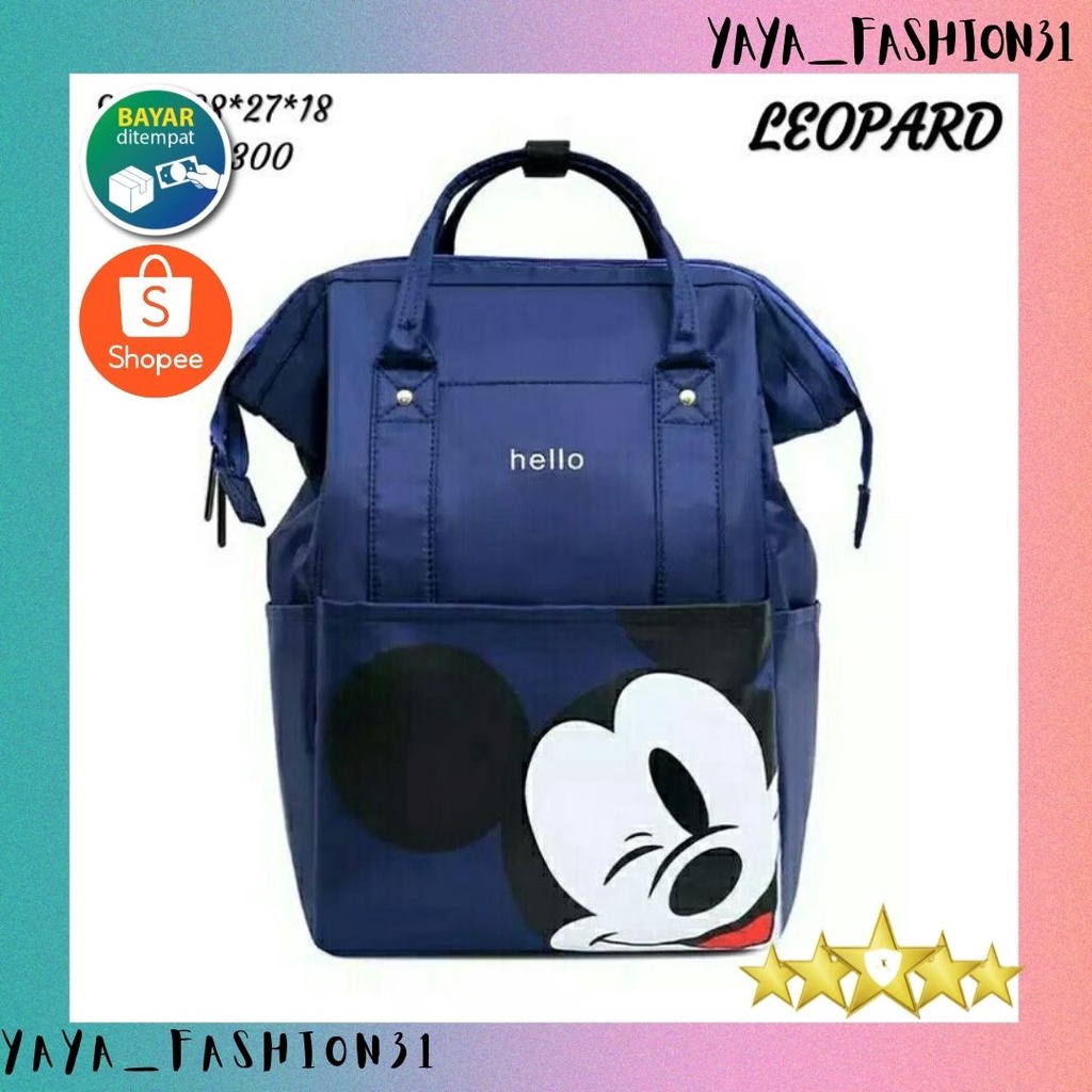 Murahnich Tas Ransel Anello mickey backpack anello disney
