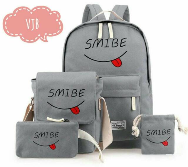 Backpack smibe/tas Batam/tas ransel murah/tas sekolah fashion wanita modern