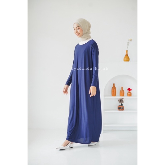 Manset Inner Wear Gamis Dress Lengan Panjang Hijab Jersey