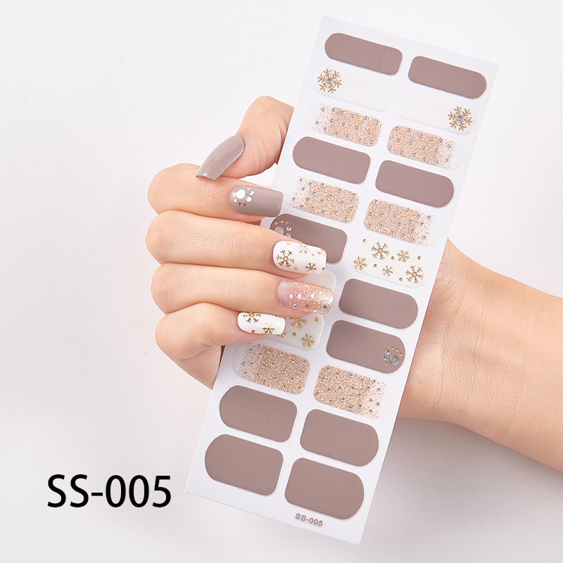 22Pcs/Stiker Kuku Murah / Nail Art Sticker / Nail Art Stiker / Nail Art &amp; Sticker Tipe SS &amp; UNE