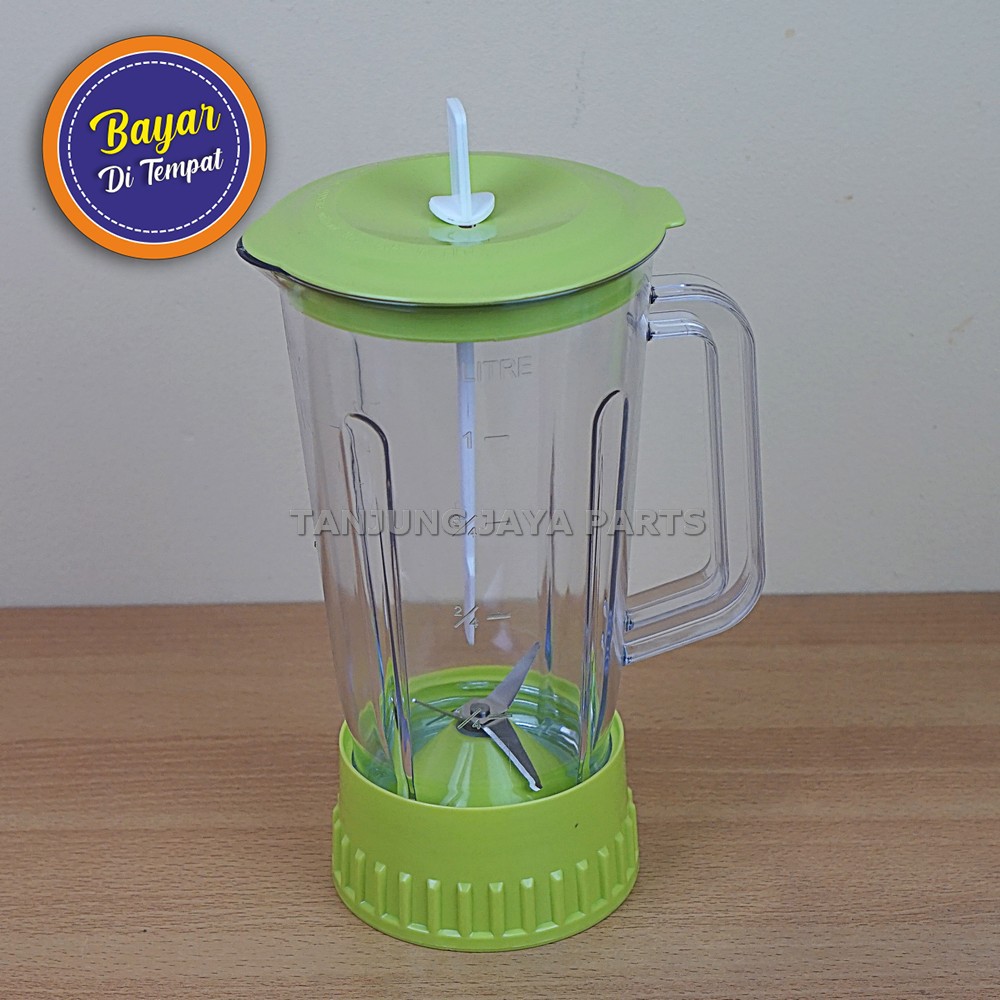 [BAYAR DI TEMPAT] Gelas Blender SET MIYAKO BARU-Pisau BL 101-102-301-152 GEAR PLASTIK