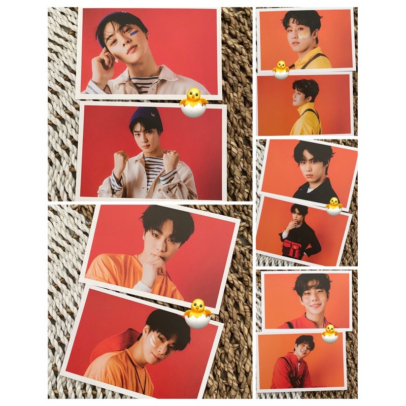 ASTRO POSTCARD CALENDAR SEASON GREETING 2021 Mj, Jinjin, Cha eunwoo, Moonbin, Rocky