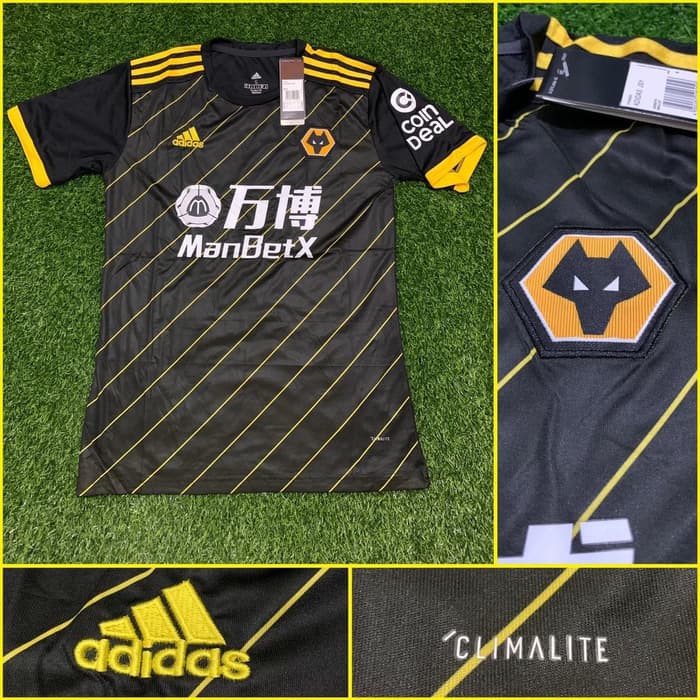 JERSEY BOLA WOLVERHAMPTON WANDERERS AWAY 2019/2020 GRADE ORI