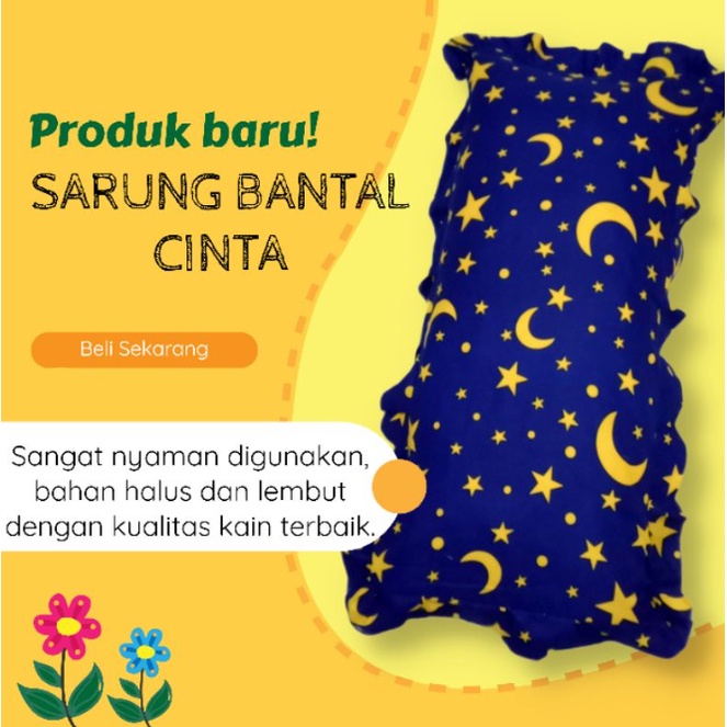 Sarung Bantal Cinta Rempel Motif Karatek Anak Anime Lucu Ukuran 45x90