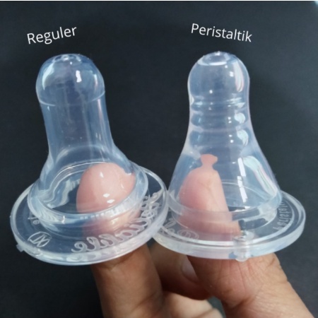 Dot Bayi Botol Susu Nipple Peristaltic Reliable bisa untuk Botol Pigeon Huki Standar