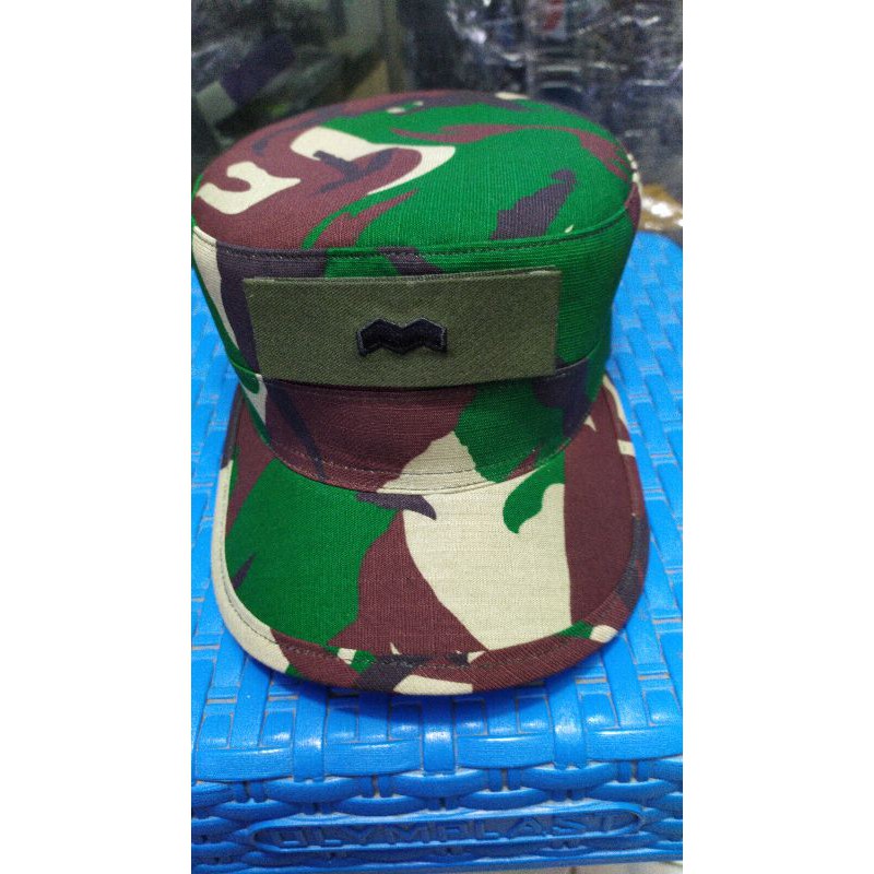 Topi pdl komando loreng tni