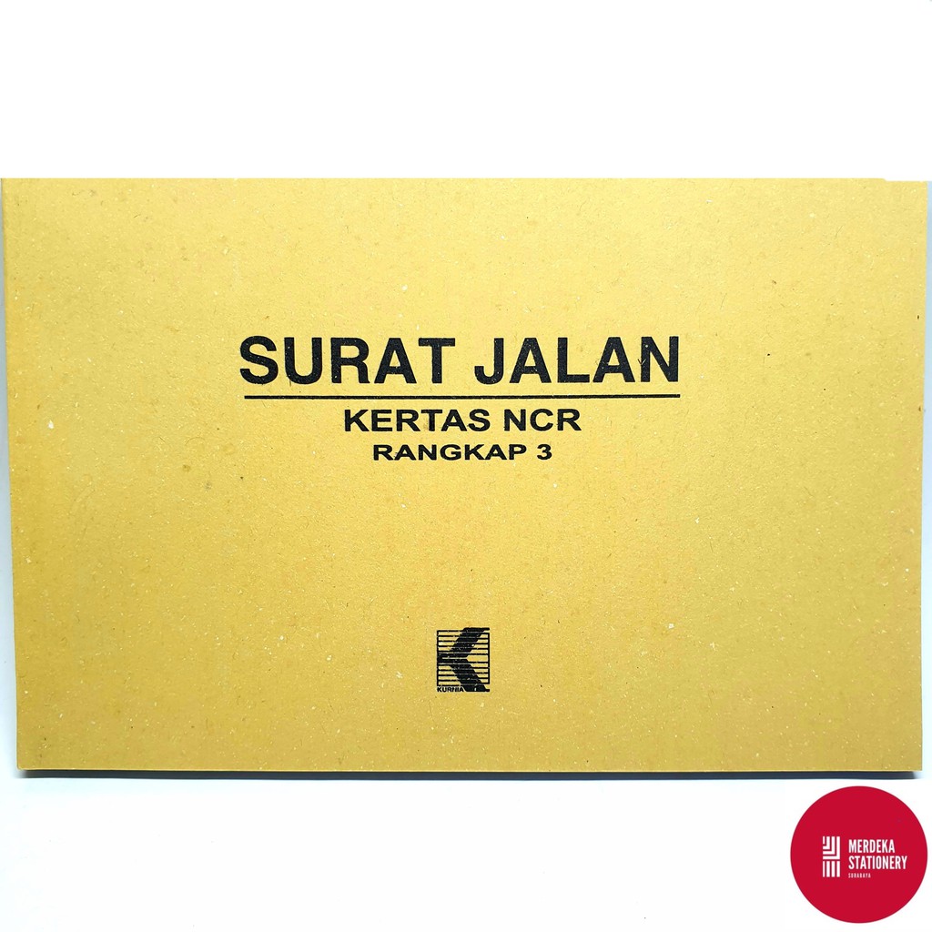 

Surat Jalan Kurnia Kecil 3PLY NCR Rangkap 3 25SET Ukuran:105x160 mm