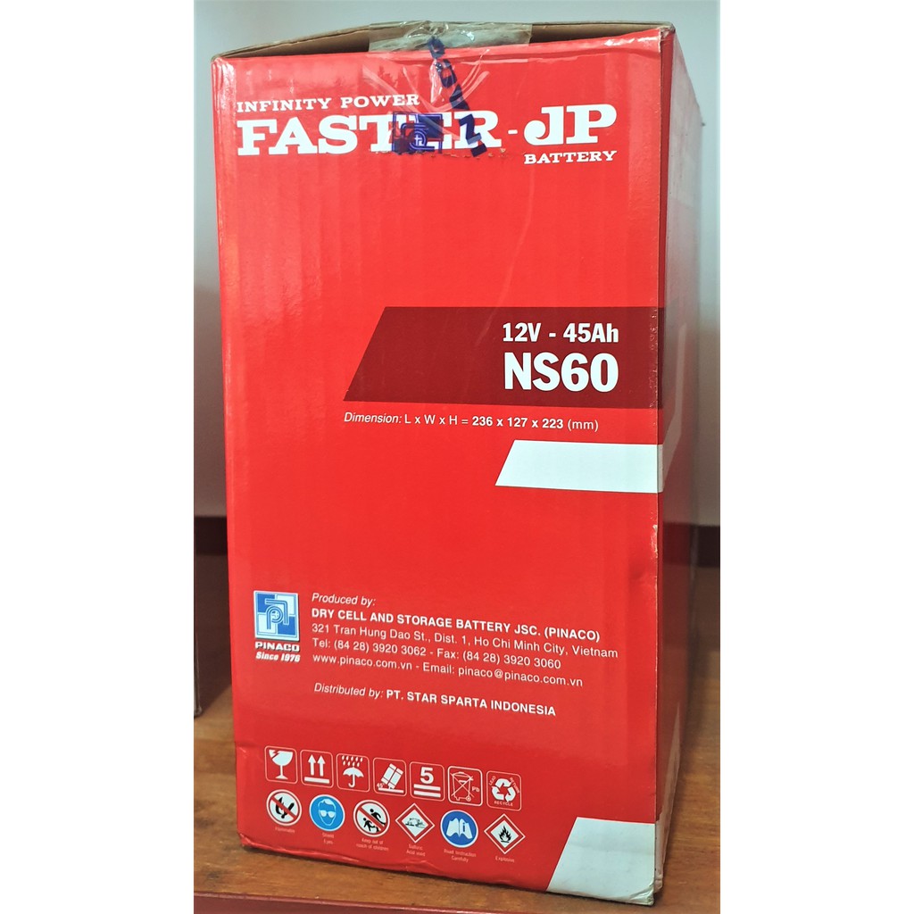 FASTER-JP NS60 (AKI BASAH)