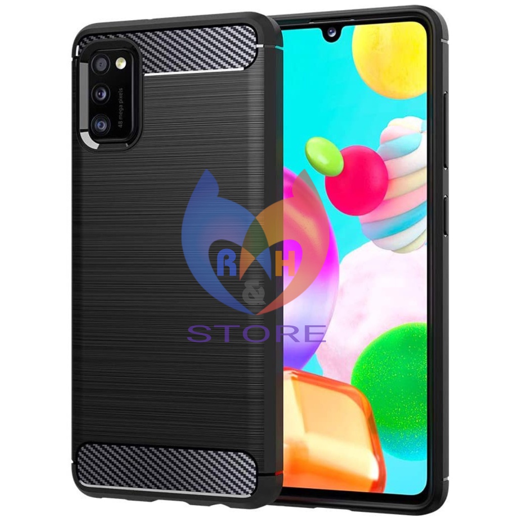 Case VIVO V19 V20 V20 SE Softcase Premium TPU Carbon Shockproof Silicon