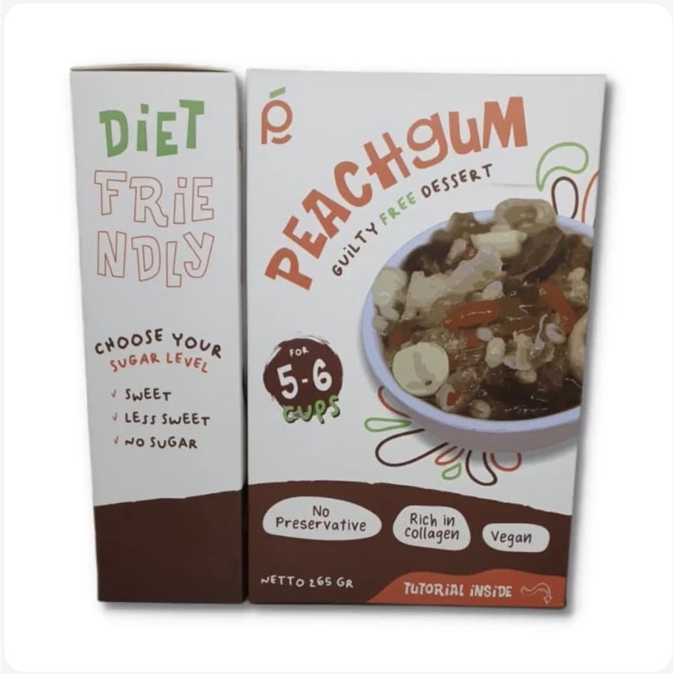 

PROMO Peach Gum Dessert Premium 265gr (5-6porsi)