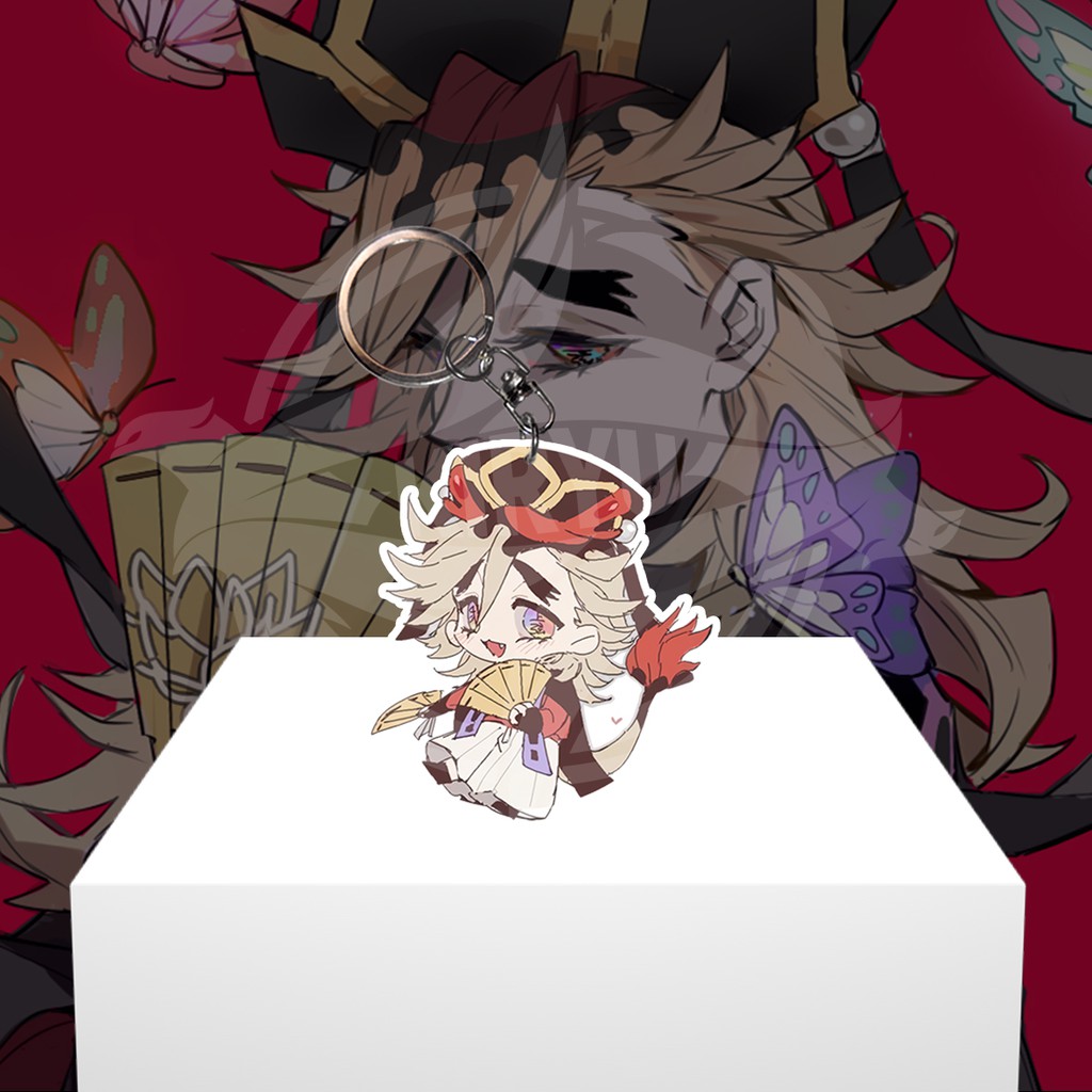 Gantungan Kunci Gantungan HP Anime Demon Slayer Kimetsu no Yaiba Douma - Ganci Akrilik - Keychain Ac