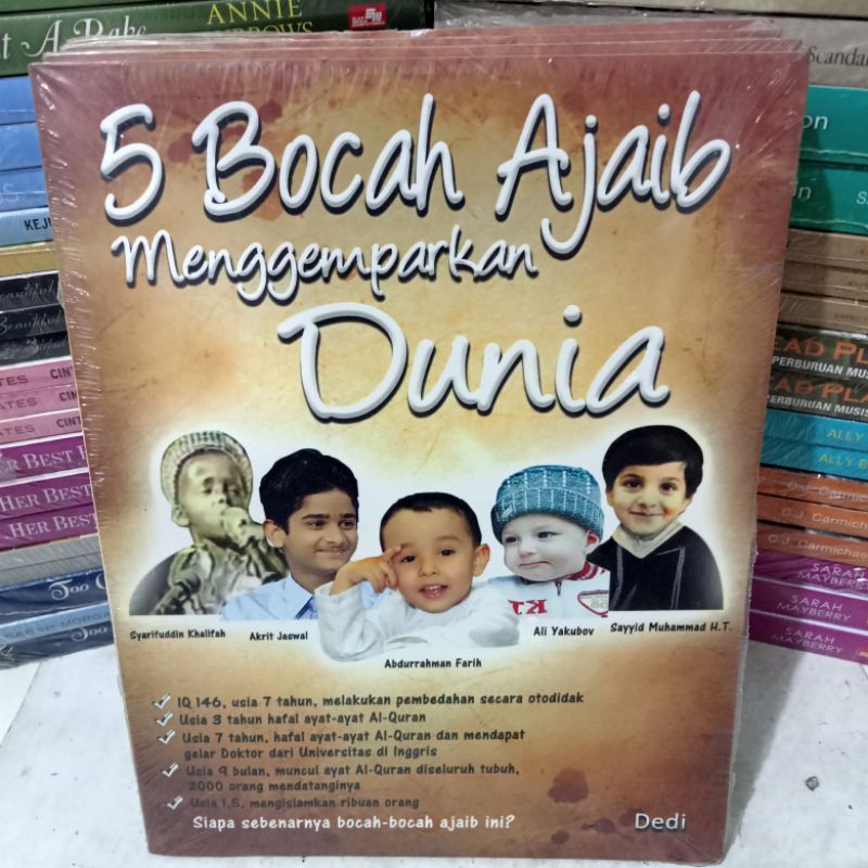 Buku Murah Original - Buku 5 Bocah Ajaib Menggemparkan Dunia