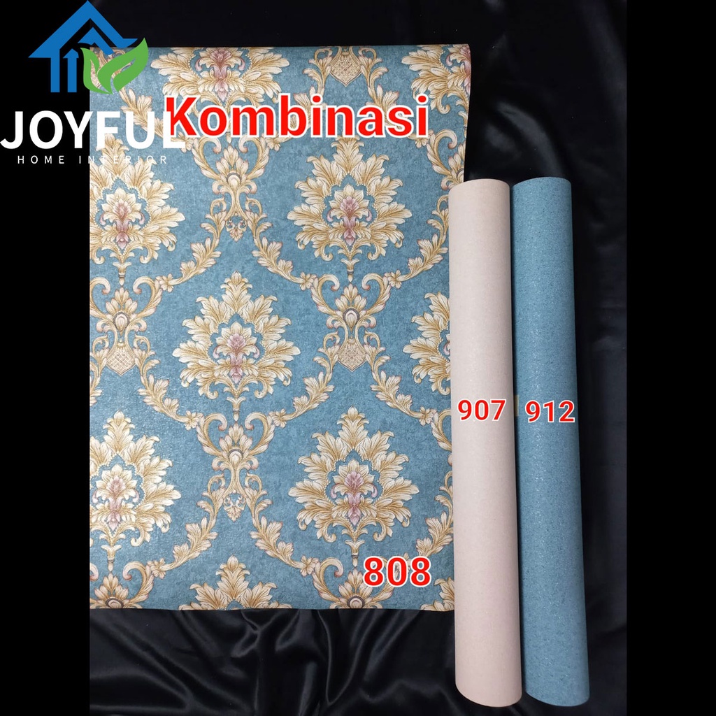 TERBARU !!! Wallpaper Vinyl Dinding, Ukuran 53cm x 10m • High Quality