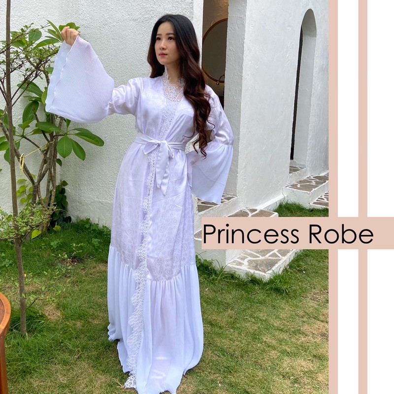 kimono bride( princess robe)/ bride robe / kimono hijab