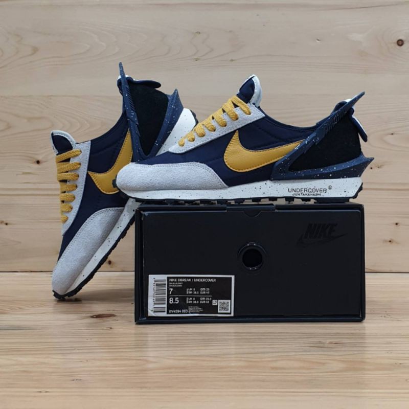 Sepatu Nike Undercover Jun Takahashi Navy Yellow