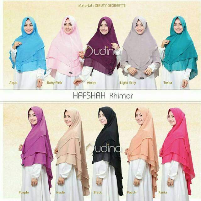 Hafshah Khimar by Audina Hijab