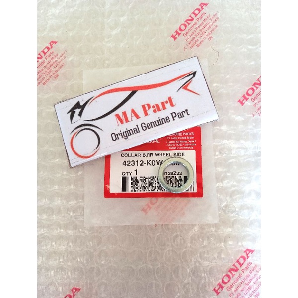COLLAR COLAR BOSH BOS TROMOL RODA LUAR BAGIAN BELAKANG ADV 150 ADV150 42312-K0W-N00 ASLI AHM