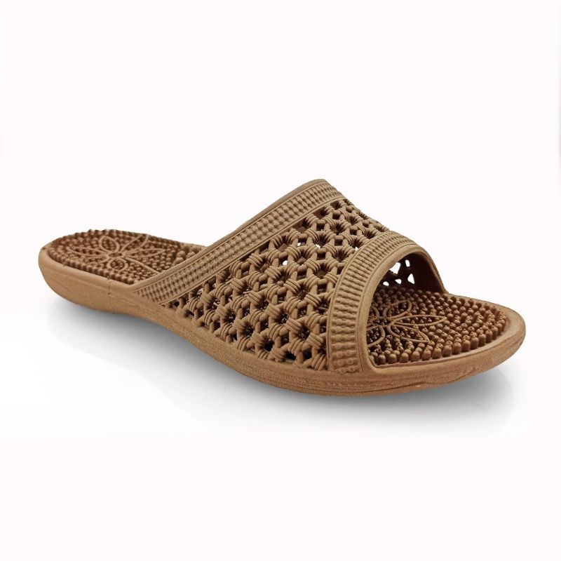 Sandak By Bata sandal wanita Mami Beige - 5723206