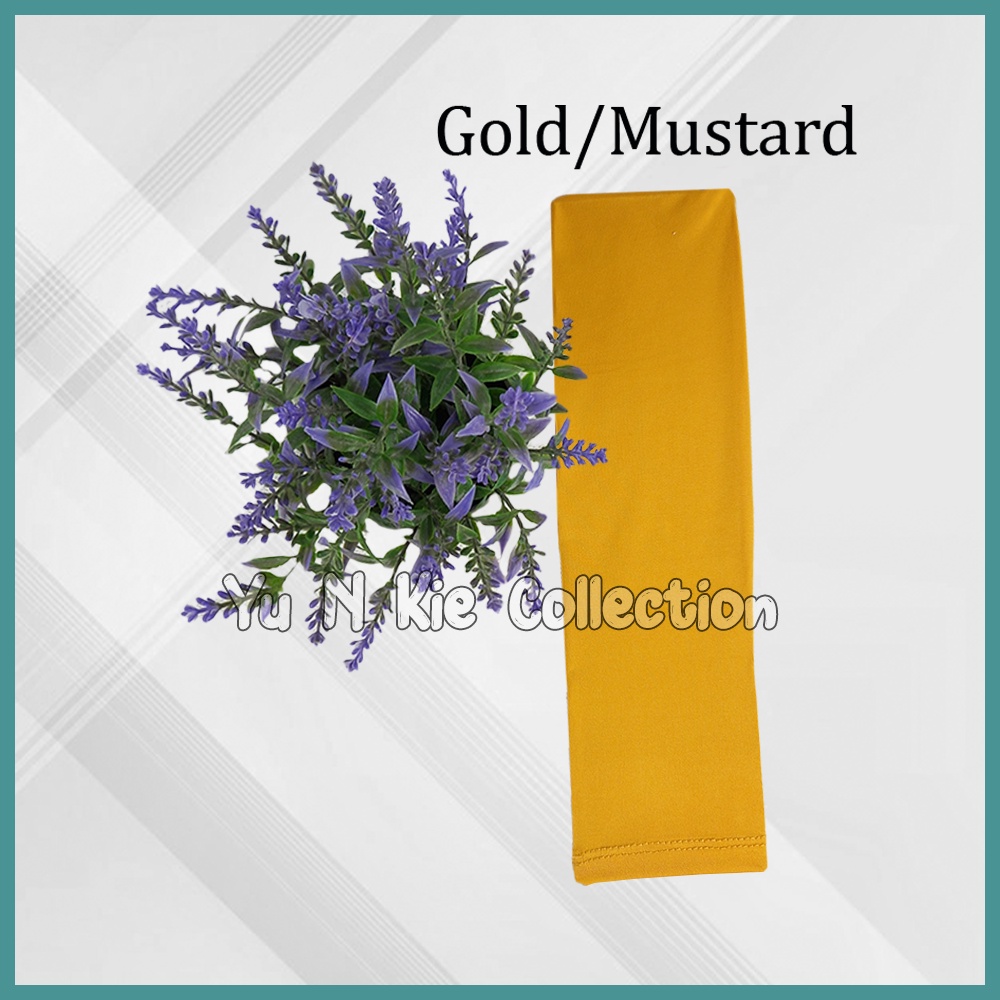 BALERO / manset tangan sambung BAHAN RAYON DAN SPANDEX BALON MANSET TANGAN SAMBUNG BOLERO MANSET BOLERO-KUNYIT/GOLD